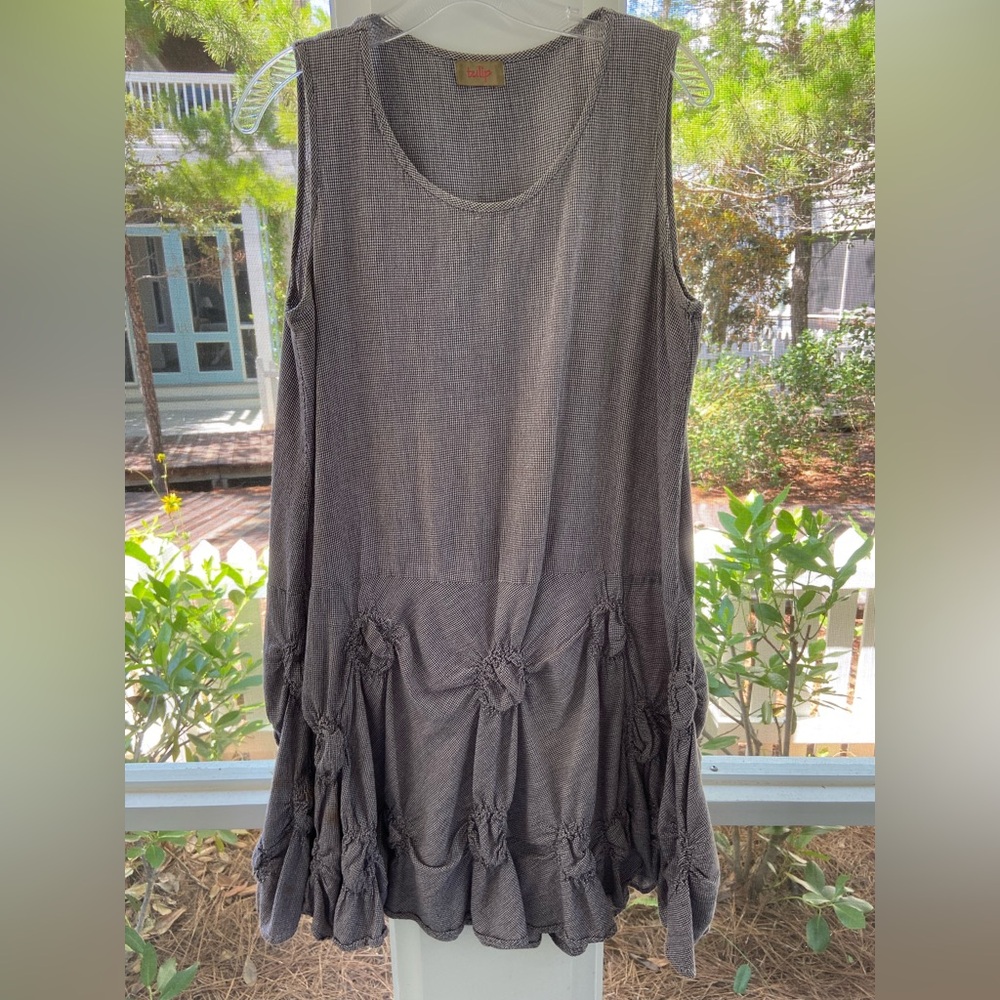 Tulip brand unique sleeveless dress or jumper